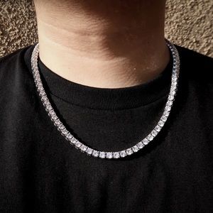 925 sterling silver tennis chain
